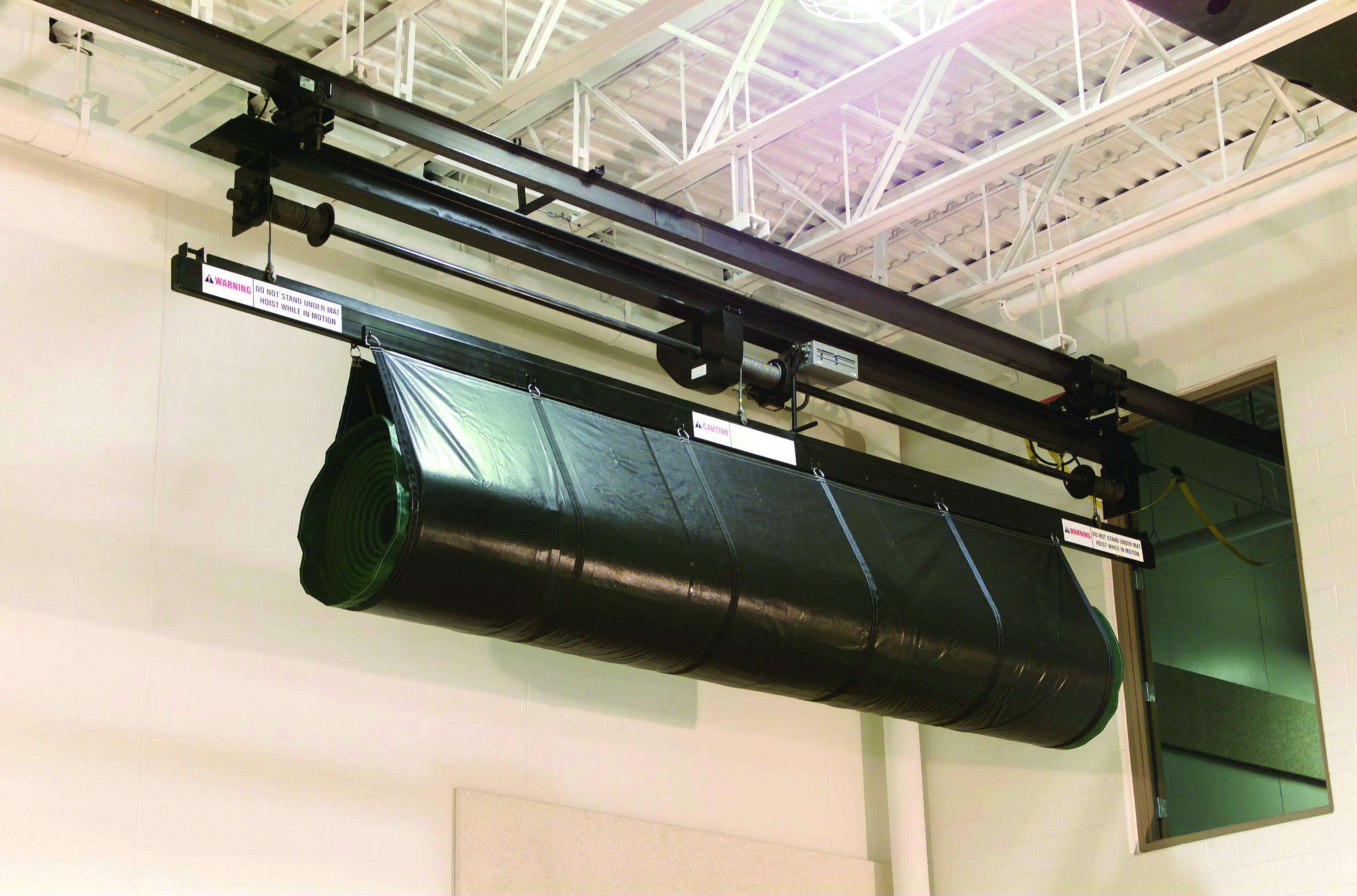 Traveling Mat Carrier System, 20' Double Load Bar
