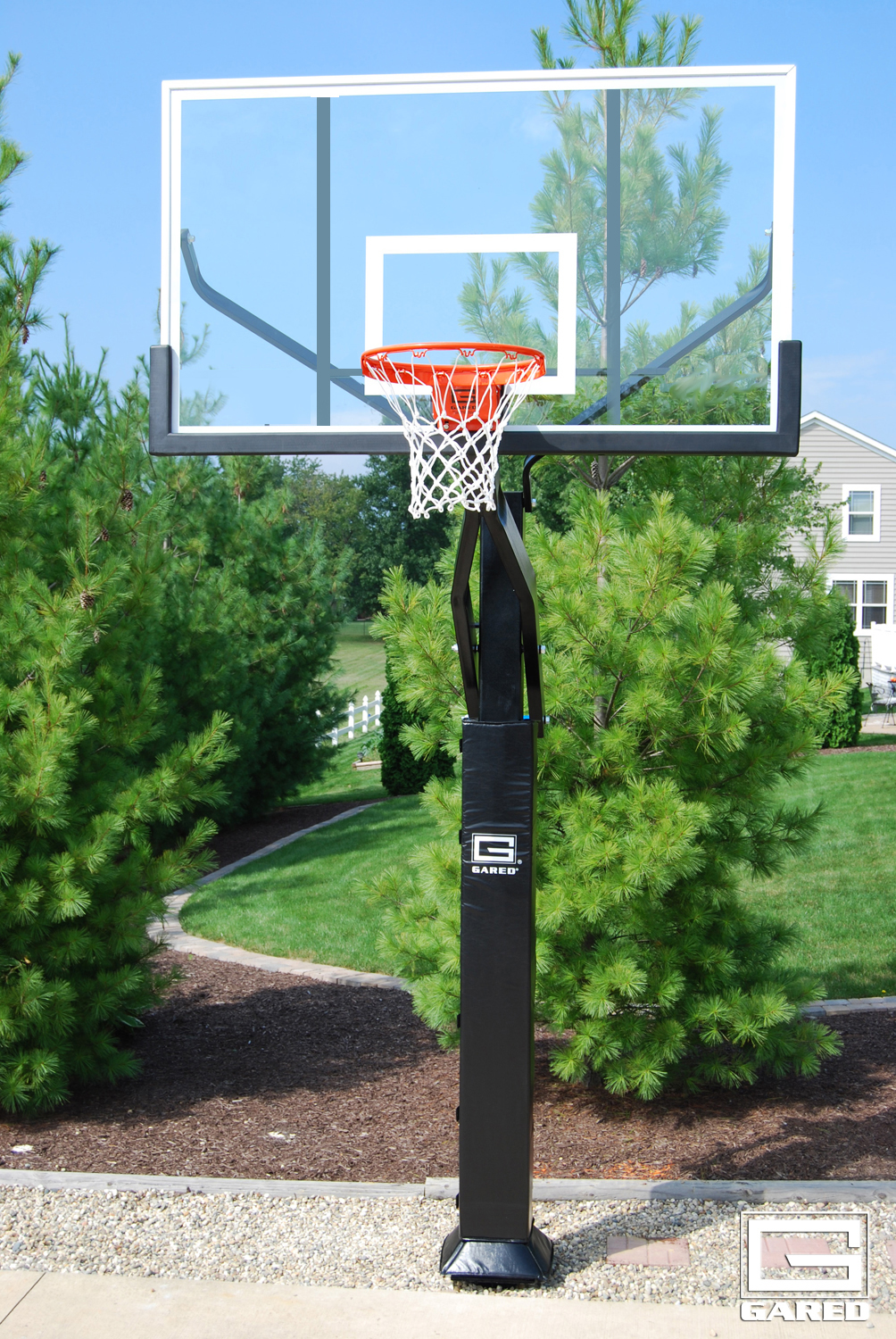 Pro Jam Adjustable Basketball Hoop with Polycarbonate Board