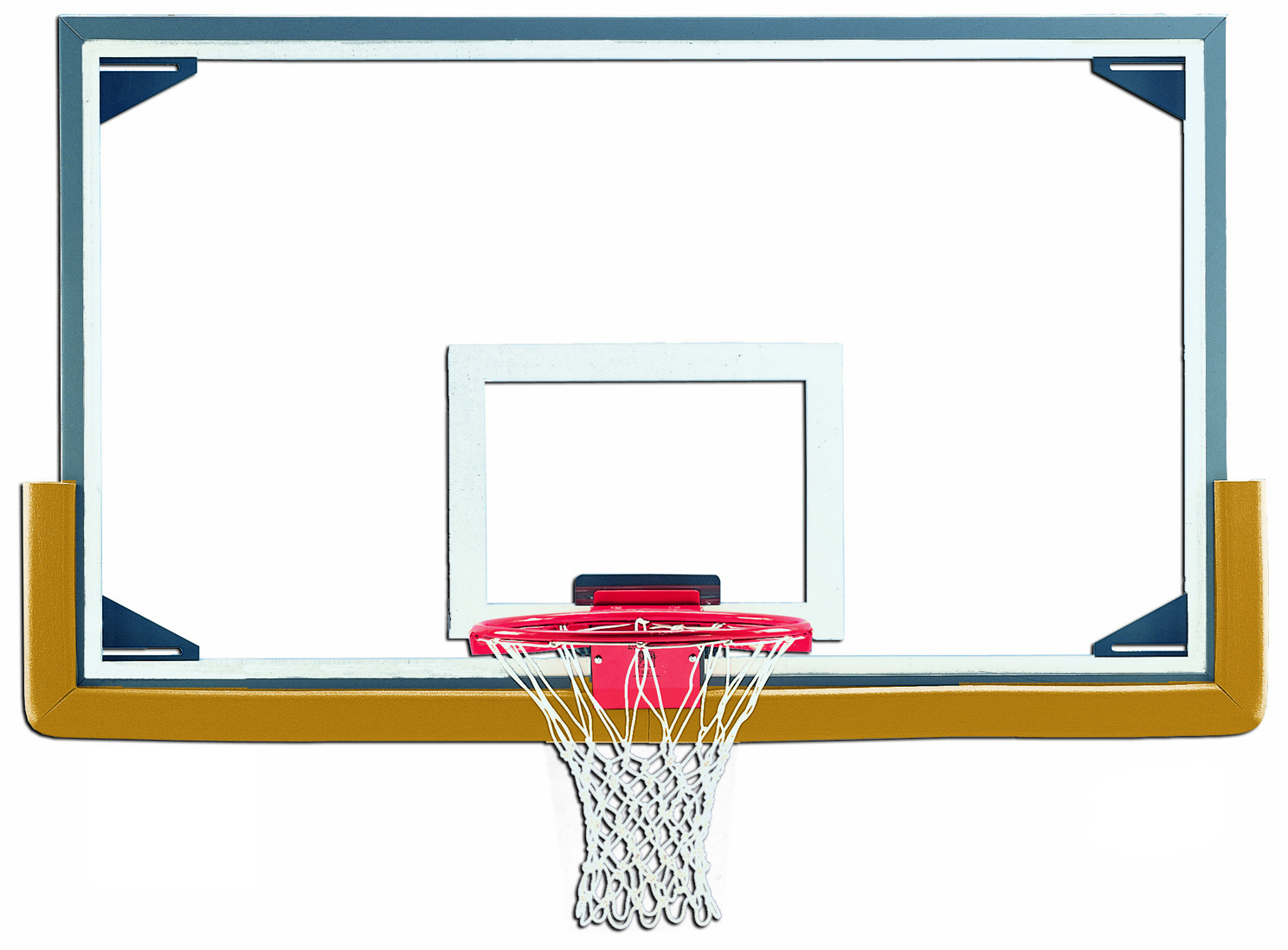 Professional Main Court Competition Glass Basketball Backboard
